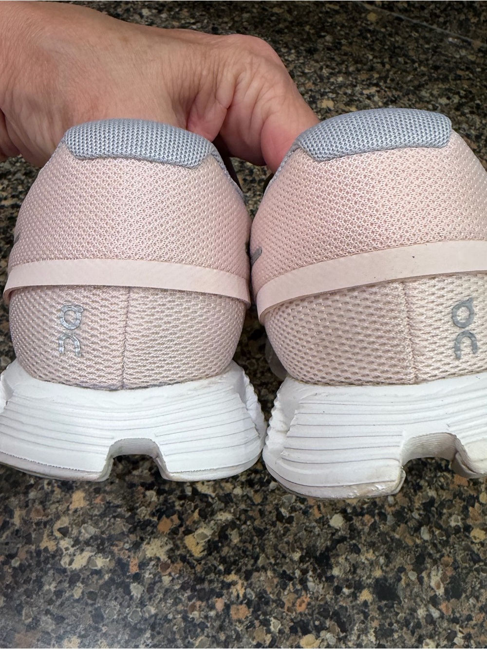 On Running Cloud Women's Running Shoe - Light Pink 9.5 - Picture 7 of 10